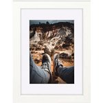 Hama rámeček dřevěný BELLA, arktická bílá, 13x18 cm – Hledejceny.cz