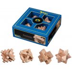 Set 4 dřevěných hlavolamů Philos – Zboží Mobilmania