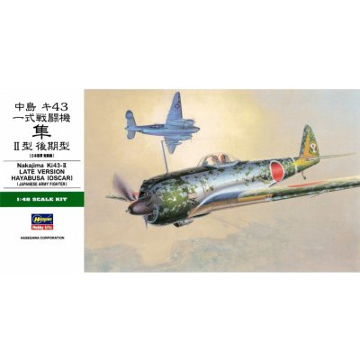 Hasegawa Nakajima Ki-43-II Late Version Hayabusa Oscar 1:48 – Zboží Mobilmania