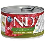 N&D Quinoa Dog Adult Skin & Coat Duck & Coconut 140 g – Hledejceny.cz