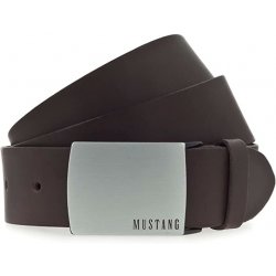 Mustang kožený pásek s plnou přezkou MG2102L15-0691 tmavě hnědý