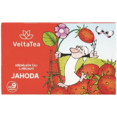 VeltaTea Křemílkův čaj s příchutí jahoda 20 x 2 g – Sleviste.cz