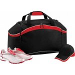 BagBase sportovní prostorná na zip Holdall 54 l modrá námořní červená bílá 64 x 35 x 31 cm – Hledejceny.cz