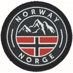 Nášivka NORWAY NORGE kulatá – Zboží Mobilmania