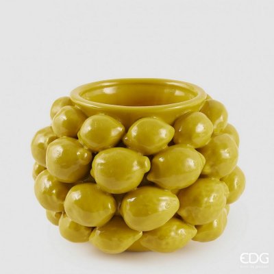 Keramická váza Chakra Limoni žlutá, 19x28 cm – Hledejceny.cz