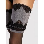 Fiore O 4115 Belle Epoque 20 DEN Punčochy black-silver – Zboží Mobilmania