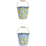 Boltze Dekorativní kovový kbelík s motivem citronů Capri XS, pr. 11,5 x 12 cm – Hledejceny.cz