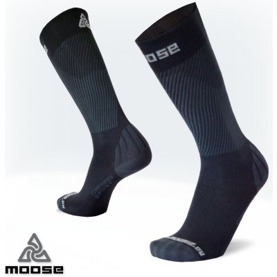 Moose COMPRESS SPURT NEW kompresní ponožky černá – Zboží Mobilmania