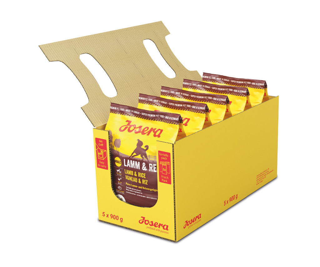 Josera Adult Lamb & Rice 5 x 0,9 kg