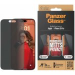 PanzerGlass Privacy Apple iPhone 15 Plus s instalačním rámečkem P2811 – Zboží Živě