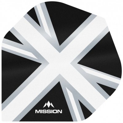 Mission Alliance Union Jack Black / White F3088 – Sleviste.cz