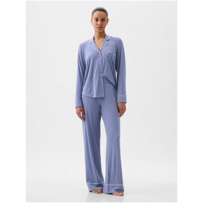 Gap dámské pyžamové kalhoty modré – Zboží Mobilmania