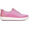 Dámská golfová obuv Ecco Casual Hybrid Soft Wmn pink