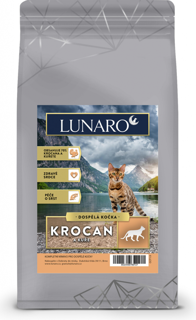 Lunaro Cat Chickura adult krocan a kuře 5 kg
