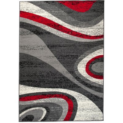 Makro Abra CHEAP D317A tmavě šedý / červený – Zboží Mobilmania