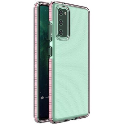 FORCELL Ultratenké TPU 0,1mm s barevným rámečkem Galaxy A02s / A03s EU jasně, růžové – Zbozi.Blesk.cz