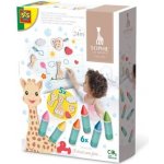 SES Creativ e® Sophie la girafe pastelky do vany s tvary – Sleviste.cz