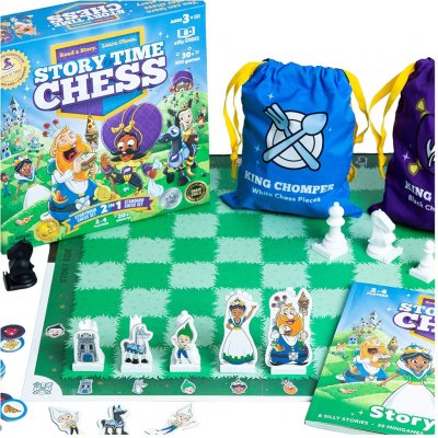 Story Time Chess (EN) – Šachové dobrodružství pro děti – Zboží Živě