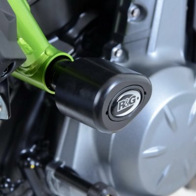 Aero padací chrániče R&G Racing pro motocykly Kawasaki Z650 Ninja 650 2017- bílé | Zboží Auto