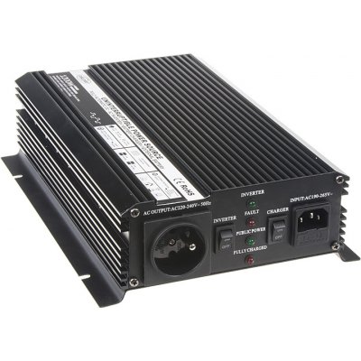 Autonabíječka 12V/10A + měnič 1200W 12/230V, UPS, STM 35909 | Zboží Auto