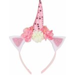 Čelenka jednorožec univerzální růžová – Hledejceny.cz