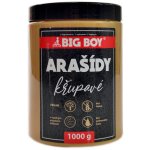 Big Boy arášídové máslo křupavé 1 kg – Zboží Dáma