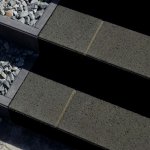 BEST Schod betonový BEST FALDO výška 150 mm metropol antracit – Sleviste.cz