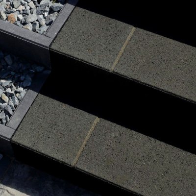 BEST Schod betonový BEST FALDO výška 150 mm metropol antracit – Sleviste.cz