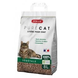 Zolux Purecat Wooden Pellets 8 l