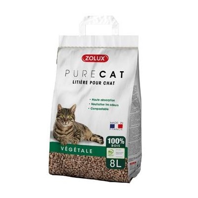 Zolux Purecat Wooden Pellets 8 l – Zbozi.Blesk.cz