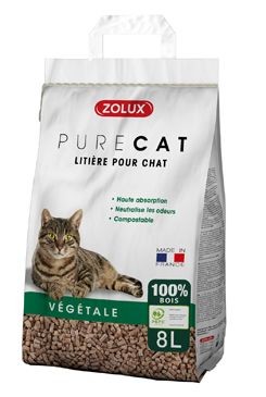 Zolux Purecat Wooden Pellets 8 l