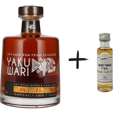 Yaku Wari Single Cask 7y 50,7% LE 0,7 l + miniatura (holá láhev) – Hledejceny.cz