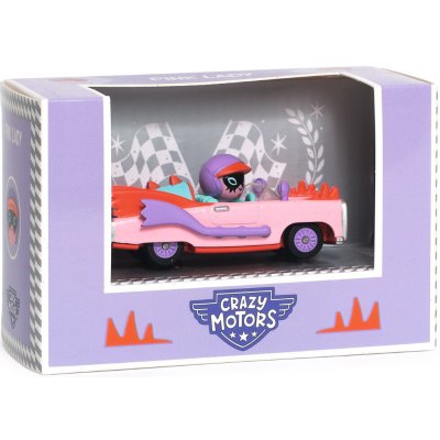 Djeco Crazy Motors autíčko Pink lady – Hledejceny.cz