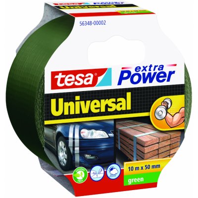 Tesa Extra Power Universal Trhatelná textilní univerzální opravná páska 10 m × 50 mm zelená – Zbozi.Blesk.cz