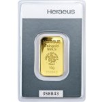 Heraeus zlatý slitek 10 g – Zboží Dáma