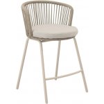 Somcasa Béžová kovová barová židle Pierre 64,5 cm – Hledejceny.cz