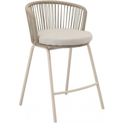 Somcasa Béžová kovová barová židle Pierre 64,5 cm – Hledejceny.cz