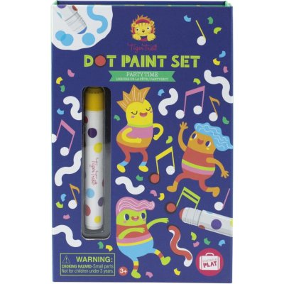 Tiger Tribe Kreativní sada Dot Paint Set Party Time – Hledejceny.cz