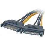 SATA adaptér 2 x SATA na 6pin PCIe – Hledejceny.cz