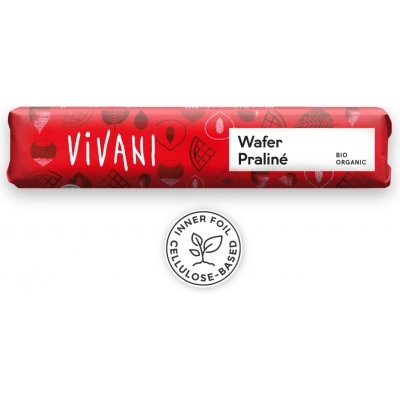 Vivani nugát-oplatka 40 g – Zboží Dáma