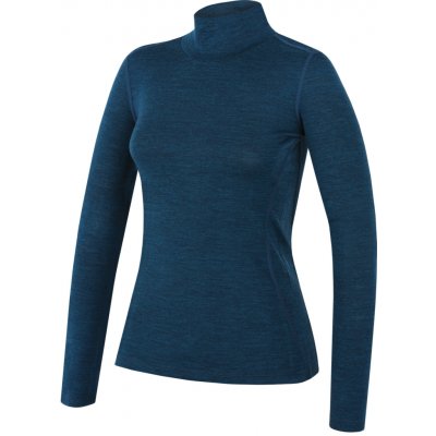 Dámský rolák MOOA MerinoSilk Collar 160 modrá – Sleviste.cz