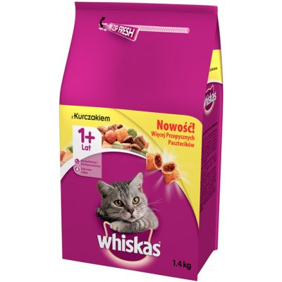 ‎Whiskas Adult Kuřecí maso 1,4 kg