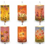 Lampion válec 9243 Kytičky mix 399567 – Sleviste.cz