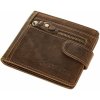 Peněženka Jennifer Jones Pánská kožená peněženka dolarovka 5533 hnědá