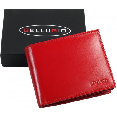 Dámská kožená peněženka Bellugio červená AU-62-359 – Zboží Mobilmania