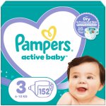 Pampers active baby 3 152 ks – Zboží Dáma