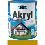 Het Akryl mat 0,7 kg okrová – Zboží Mobilmania