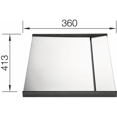 Blanco nerezový odkapávač – Sleviste.cz