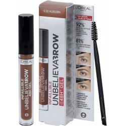 L´Oréal Paris Unbelieva Brow Gel 104 Chatain gel pro úpravu obočí 3,5 ml