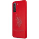 Pouzdro U.S. Polo Double Horse Silikonové Samsung Galaxy S21 Red – Hledejceny.cz